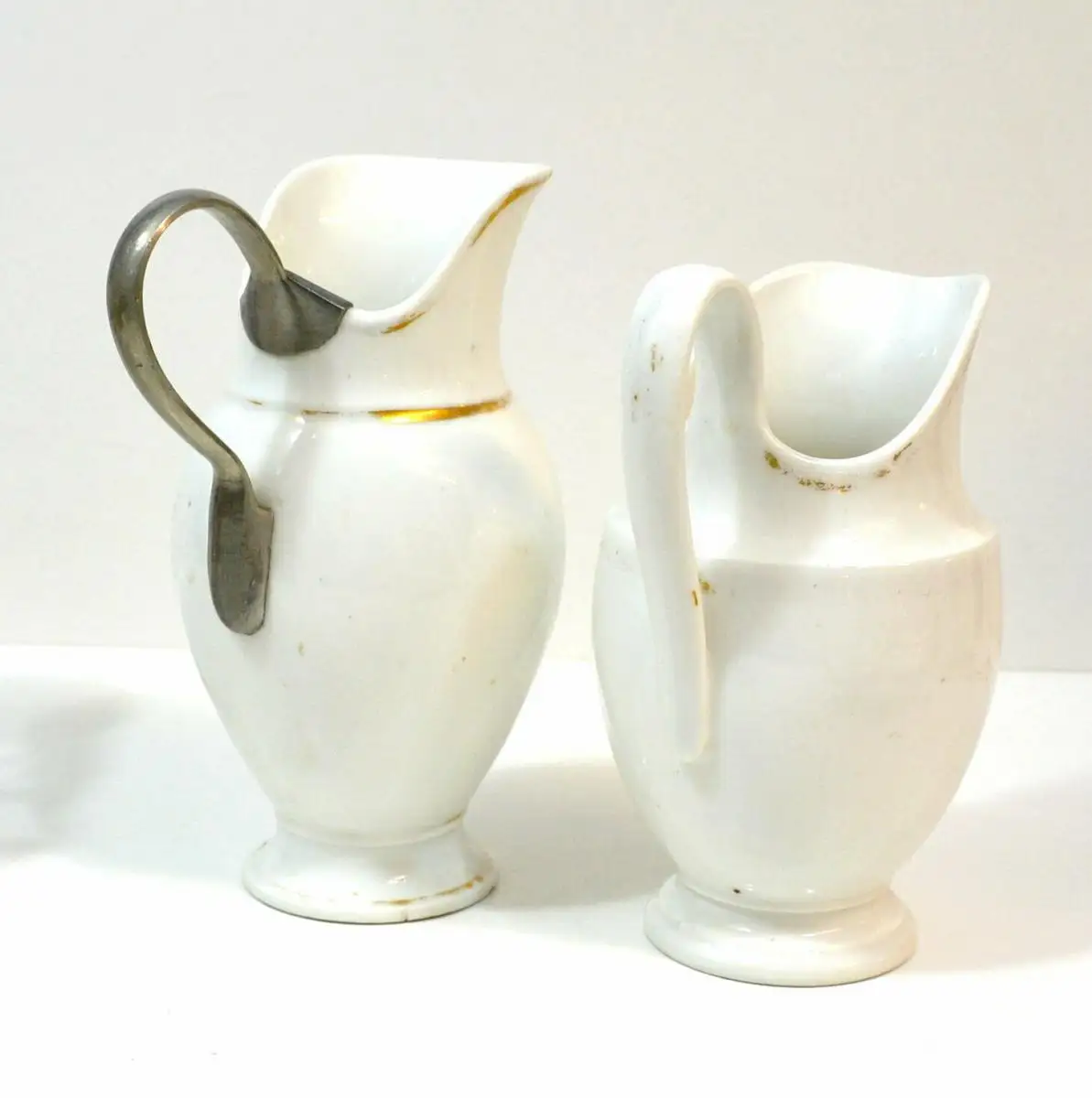 Porzellan,Kaffeeservice,16 Teile,Biedermeier,1820,weiß-gold,klassisch 5