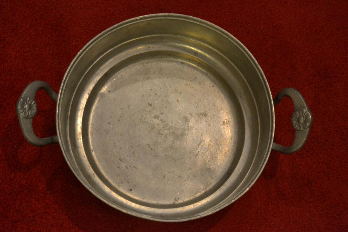 Vintage Besteckkorb Aus Zink - Französischer Landhausstil - Ideal Für Küche & Gastronomie