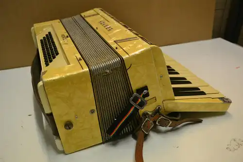Akkordeon,Ziehharmonika,Fabrikat Hohner VERDI I,wohl um 1930