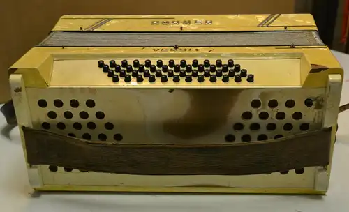 Akkordeon,Ziehharmonika,Fabrikat Hohner VERDI I,wohl um 1930