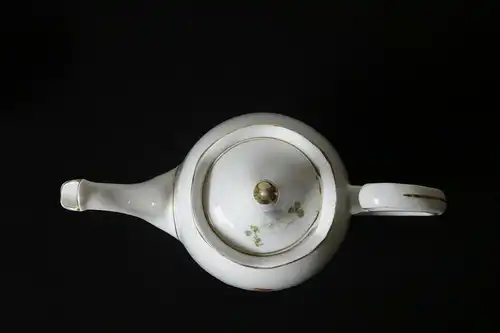 Porzellan,Friedrich Kästner,Service 7 Pers, Klee-Dekor,Jugendstil