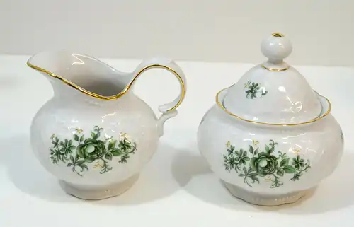 Kaffeegeschirr,Seltmann,Weiden,Bavaria,grün,20 Teile