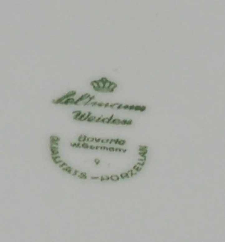 Kaffeegeschirr,Seltmann,Weiden,Bavaria,grün,20 Teile 6