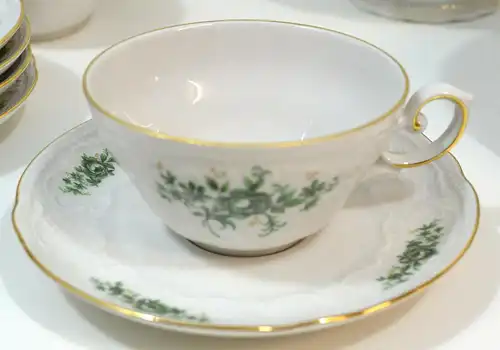 Kaffeegeschirr,Seltmann,Weiden,Bavaria,grün,20 Teile