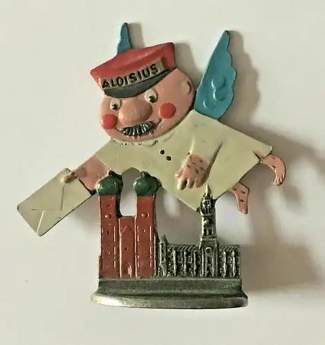 Konvolut von 8 Zinnfiguren darunter Alois Hingerl, der „Münchner im Himmel“