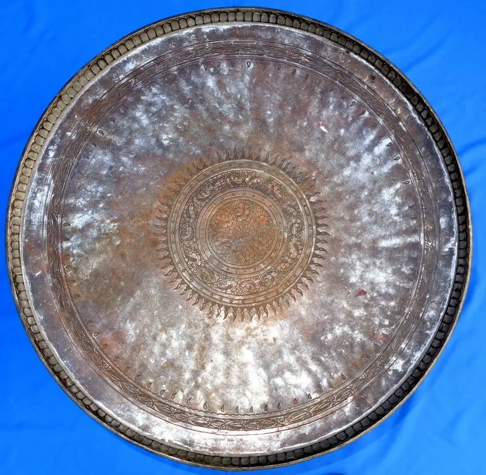 Teetisch,Tablett,Türkei,Persien,Indien,Mameluken,Kupfer,Messing,Eisen,18/19.Jhd 2