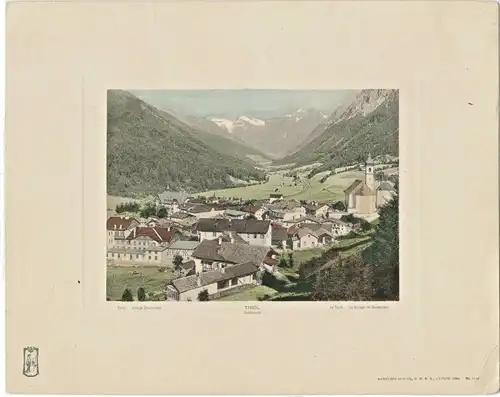 Gossensass, Tirol - Farblichtdruck 1904