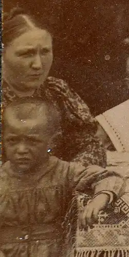 Altes Originalphoto,Familienfest in Norddeutschland,19.Jhdt