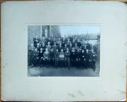 Klassenphoto aus dem Jahr 1919