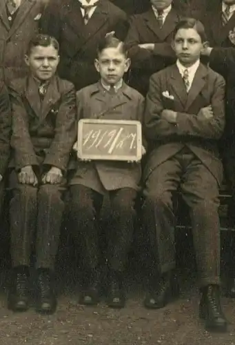 Klassenphoto aus dem Jahr 1919