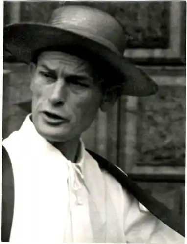 Original-Photographie von Gert Mähler, Portraitaufnahme, wohl 1962