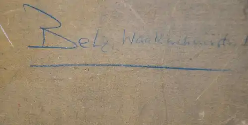 Walchensee,Ölbild,sign.L.Lautenbacher,19.Jhdt,für Restaurator