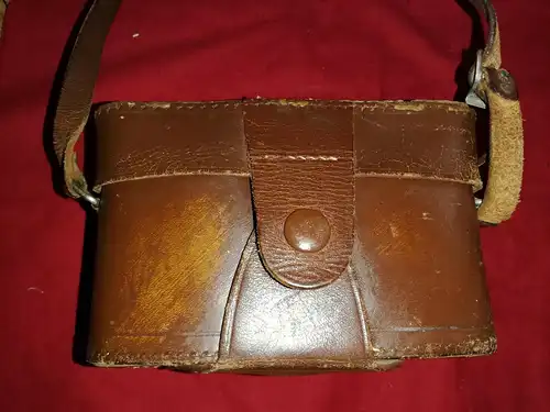 Agfa Silette Pronto, Ledertasche (teils), Analogkamera, Made in Germany