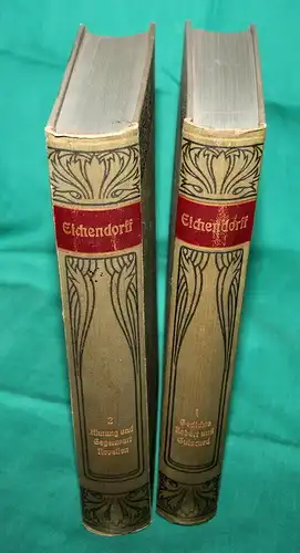 Eichendorffs Werke. 2 Bände (Meyers Klassiker-Ausgaben).Hrsg. Richard Dietze