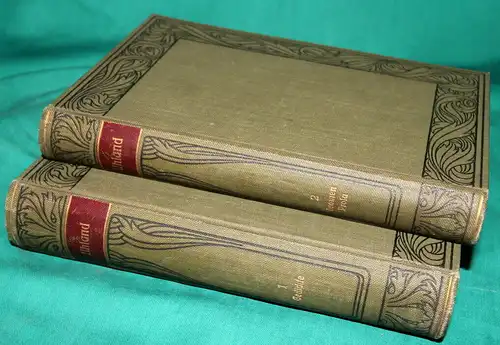 Uhlands Werke. Meyers Klassiker-Ausgaben : 2 Bände,Hsg.v.Ludwig Fränkel