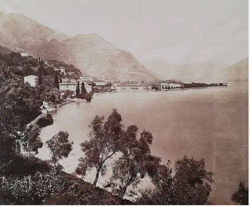 Fotografie, Rive, Lago di Como, Menaggio, #936, ca Ende d. 19. Jhrt.