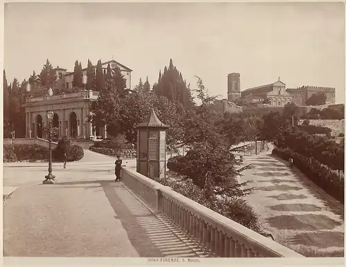 Fotografie, Firenze, San Miniato, # 3006b, ca 1865