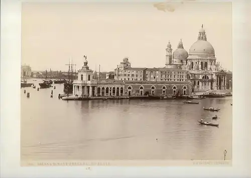 Fotografie, Paolo Salviati, Venezia, Dogana di Mare, #1112, ca 1880