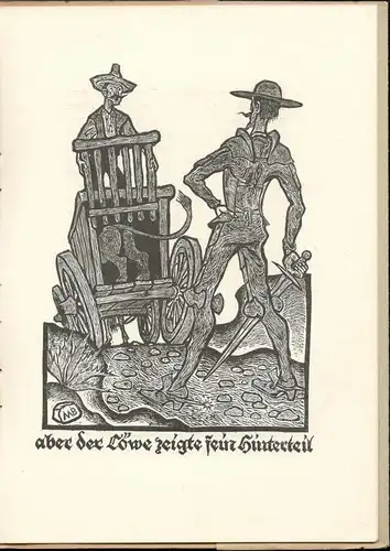 MIGUEL DE CERVANTES: DON QUIJOTE - Holzschnitte,Mayer-Beck 1947