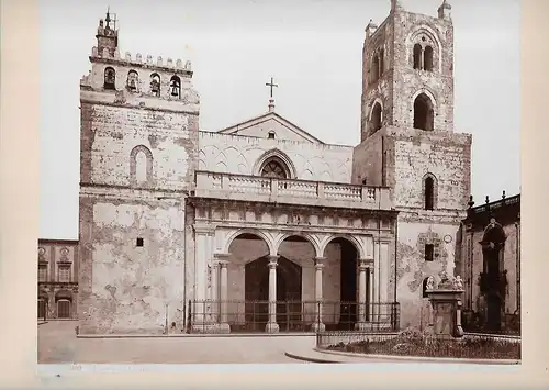 Fotografie, Giorgio Sommer, Napoli, Monreale Cattedrale, #9100 ca 1880