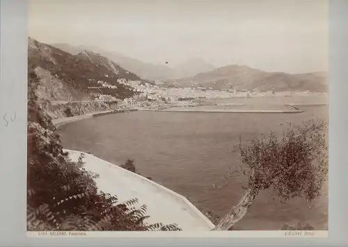 Fotografie, Giacomo Brogi, Salerno, Panorama, #5144, ca. 1867