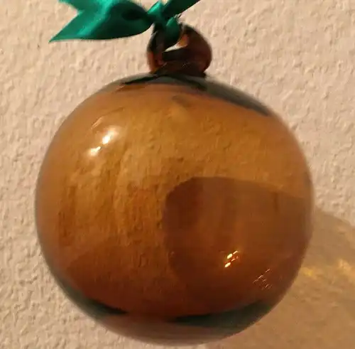 Weihnachtsschmuck,Kugel,Glas,mundgeblasen,ursprünglich Boje f.Fischernetze