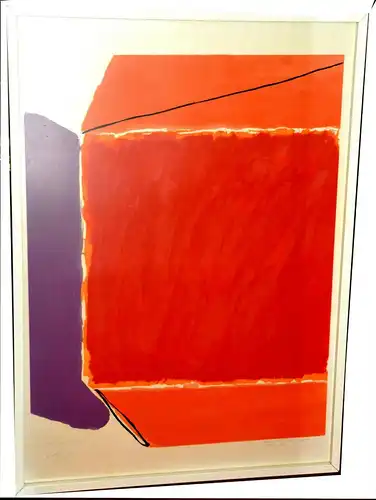 Farb-Lithografie,P/A,1977,José GUERRERO,signiert u.gewidmet,1914-1991,70x100 cm