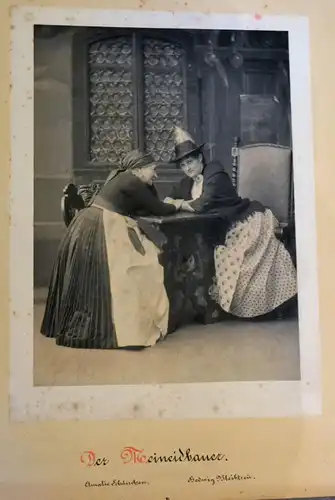 Original-Fotografie,G.Brokesch,Leipzig,Der Meineidbauer,Schönchen,Bleibtreu