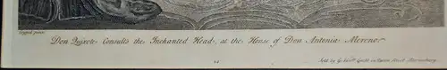 Grafik,Kupferstich,Don Quichote,1725,Nr.24,Charles A.Coypel ,G. Vandergucht