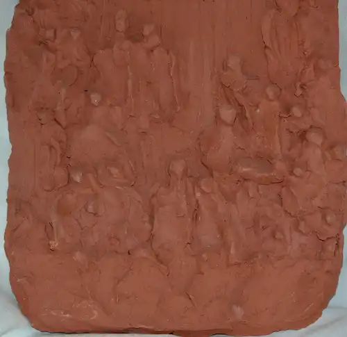 Keramik,Wandskulptur,Franz Emslander,20.Jhdt