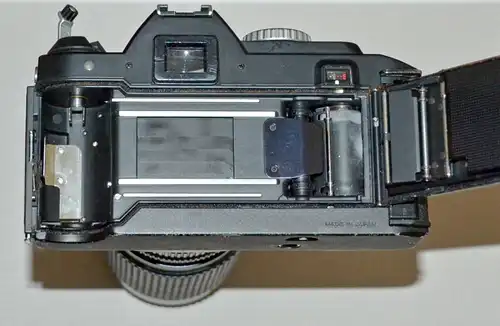 Konica,FS-1,Analog- Spiegelreflexkamera,+ Objektiv Tonika AT-X 1:4-5.6 Ø 55