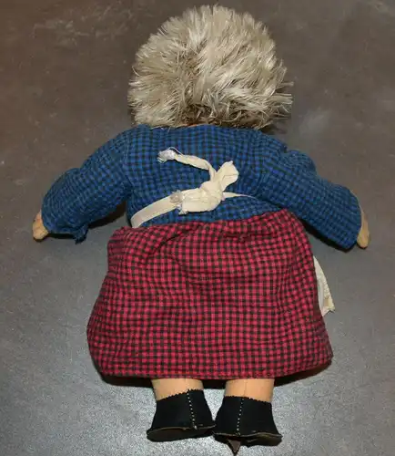 Steiff, Mucki,ohne Fahne,staubig,am Schuh beschädigt,wohl nach1951