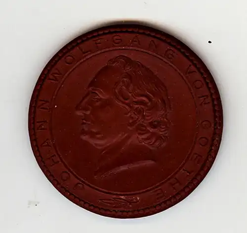 Vier Meissen-Medaillen,Goethe,Reichstor 2x,Grossenhain,sehr schöner Zustand