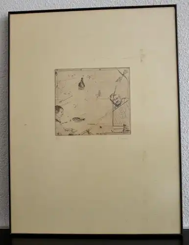 Radierung,P.Grosse,1977,42/50,ungerahmt,sauber