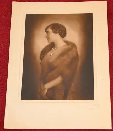 Fotografie,Pieperhoff,Portrait einer Dame,signiert,ca 1920/30