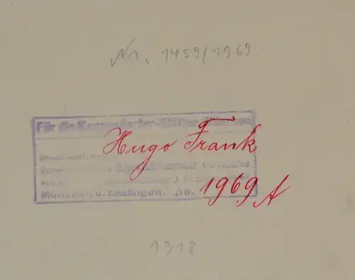 Tuschfederzeichnung,Hugo Frank,1918,veröff. in Fliegende Blätter