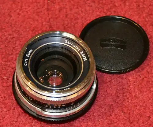 Photografica,Carl Zeiss,Objektiv,Skoparex 3.4/35