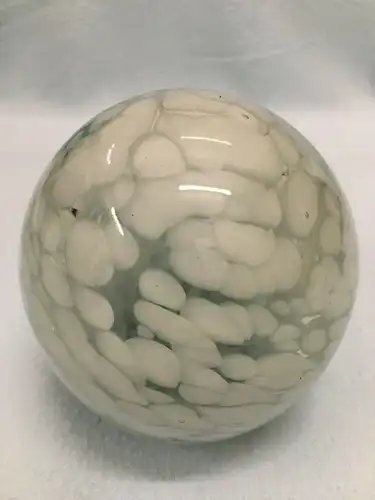 Paperweight, bemaltes Glas , 1063 Gramm, 20 Jhdt.