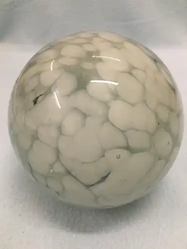 Paperweight, bemaltes Glas , 1063 Gramm, 20 Jhdt.