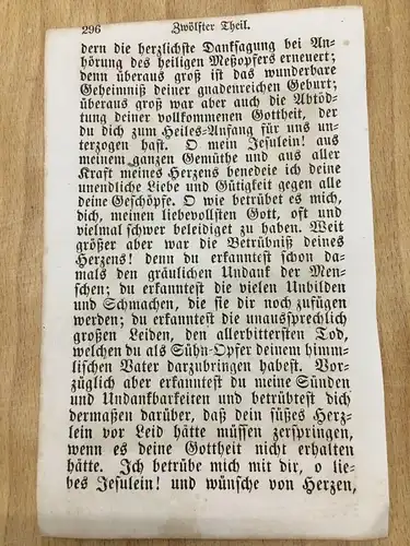 Kupferstich, Abend Gebete