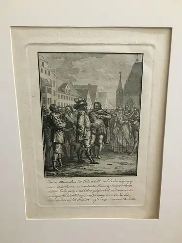 Kupferstich, Kaiser Maximilian der Erst