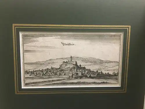 Kupferstich,Bleystein, von Merian ca. 1644