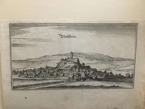 Kupferstich,Bleystein, von Merian ca. 1644