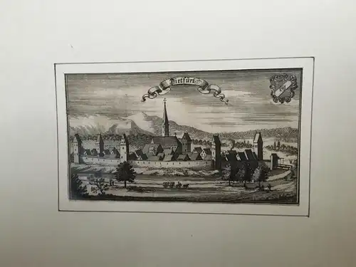 Kupferstich,Donaustauf, von Merian ca. 1650