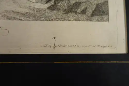 Grafik,Kupferstich,Don Quichote,1725,Nr.4,Charles A.Coypel ,G. Vandergucht