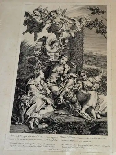 Kupferstich,Virtus Heroica,Stephanus Picart,Romanus,um 1700