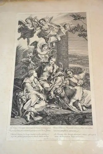 Kupferstich,Virtus Heroica,Stephanus Picart,Romanus,um 1700