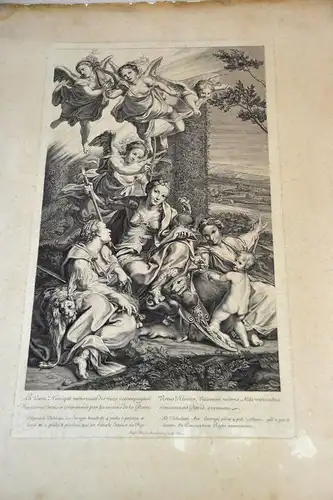 Kupferstich,Virtus Heroica,Stephanus Picart,Romanus,um 1700