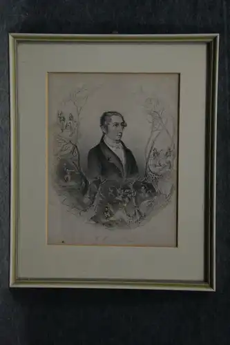 Stahlstich, C.M. von Weber, gest. Payne, etwa 1850