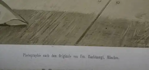 Fotografie s/w, Schweininger Wien, Edelmann und Mönch, nach Hanfstaengl,um 1900